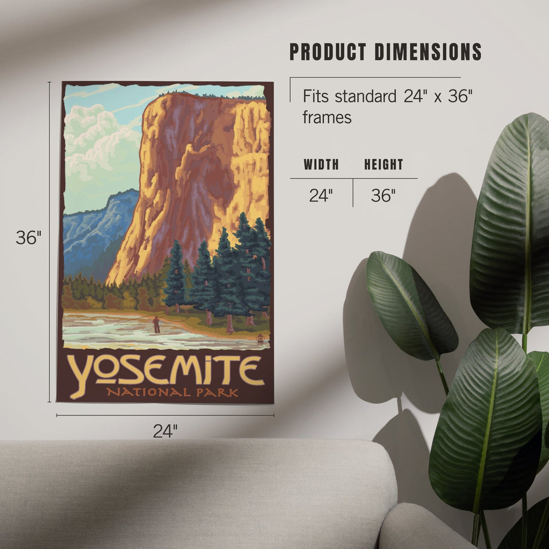 Yosemite National Park, California, El Capitan, Art & Giclee Prints Art Lantern Press