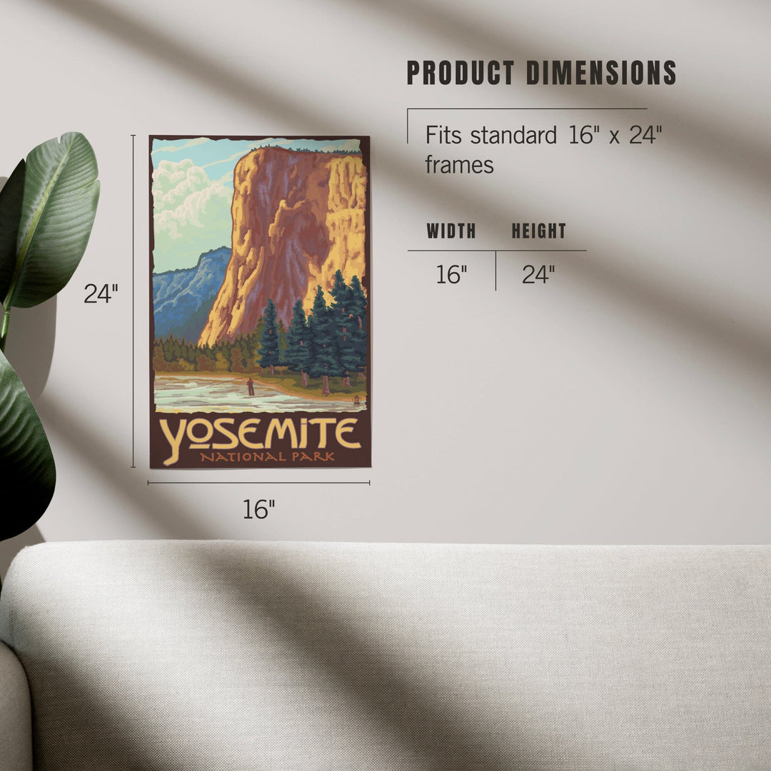 Yosemite National Park, California, El Capitan, Art & Giclee Prints Art Lantern Press