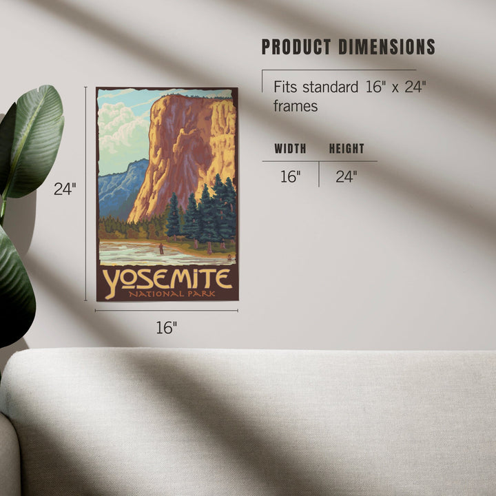 Yosemite National Park, California, El Capitan, Art & Giclee Prints Art Lantern Press