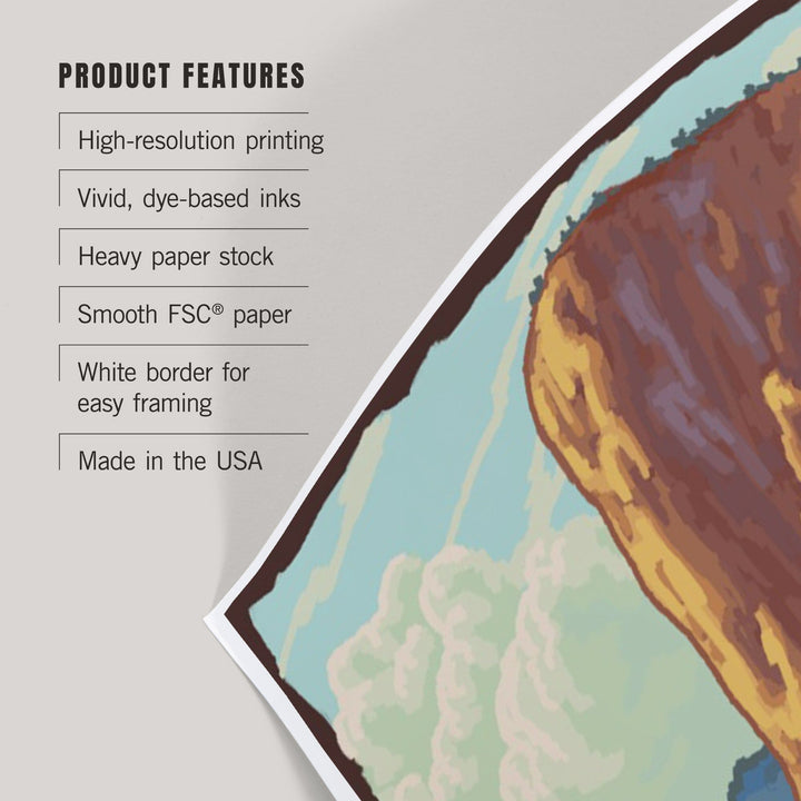 Yosemite National Park, California, El Capitan, Art & Giclee Prints Art Lantern Press