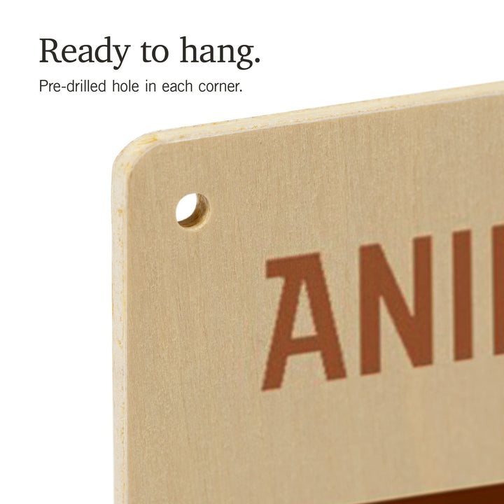 Zion National Park, Utah, Animals of Zion, Wood Signs and Postcards Wood Lantern Press