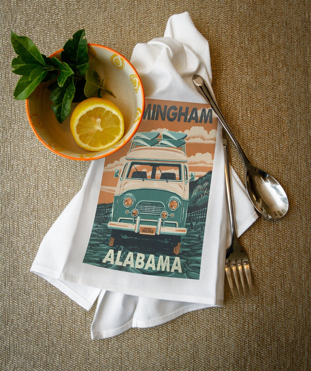 Birmingham, Alabama, Letterpress, Camper Van, Lantern Press Artwork Kitchen Lantern Press 