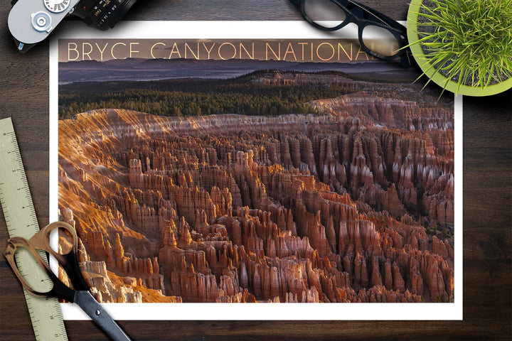Bryce Canyon National Park, Utah, Canyon Sunset, Art & Giclee Prints - Lantern Press