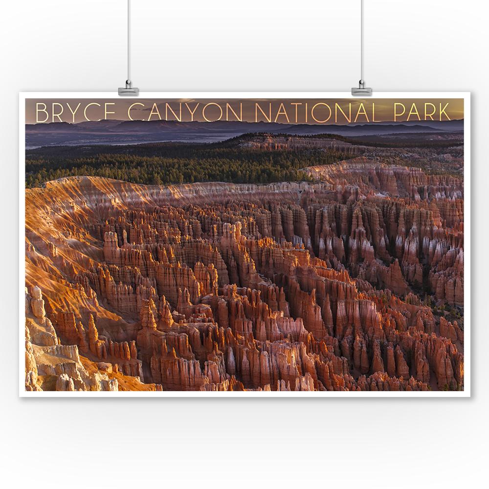 Bryce Canyon National Park, Utah, Canyon Sunset, Art & Giclee Prints - Lantern Press