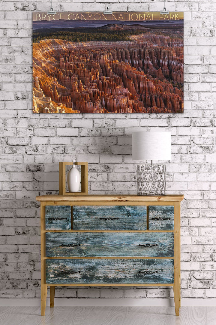 Bryce Canyon National Park, Utah, Canyon Sunset, Art & Giclee Prints - Lantern Press