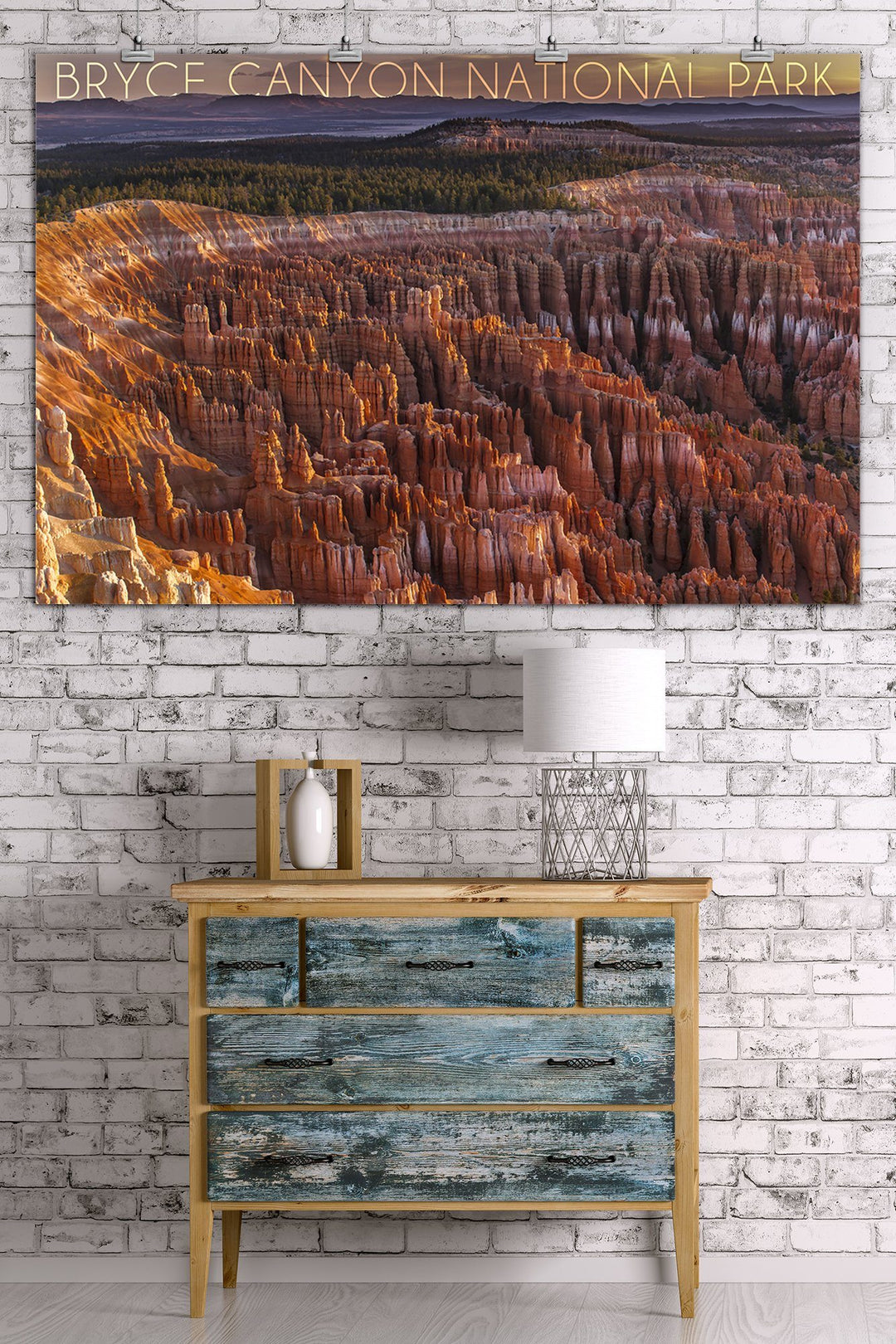 Bryce Canyon National Park, Utah, Canyon Sunset, Art & Giclee Prints - Lantern Press