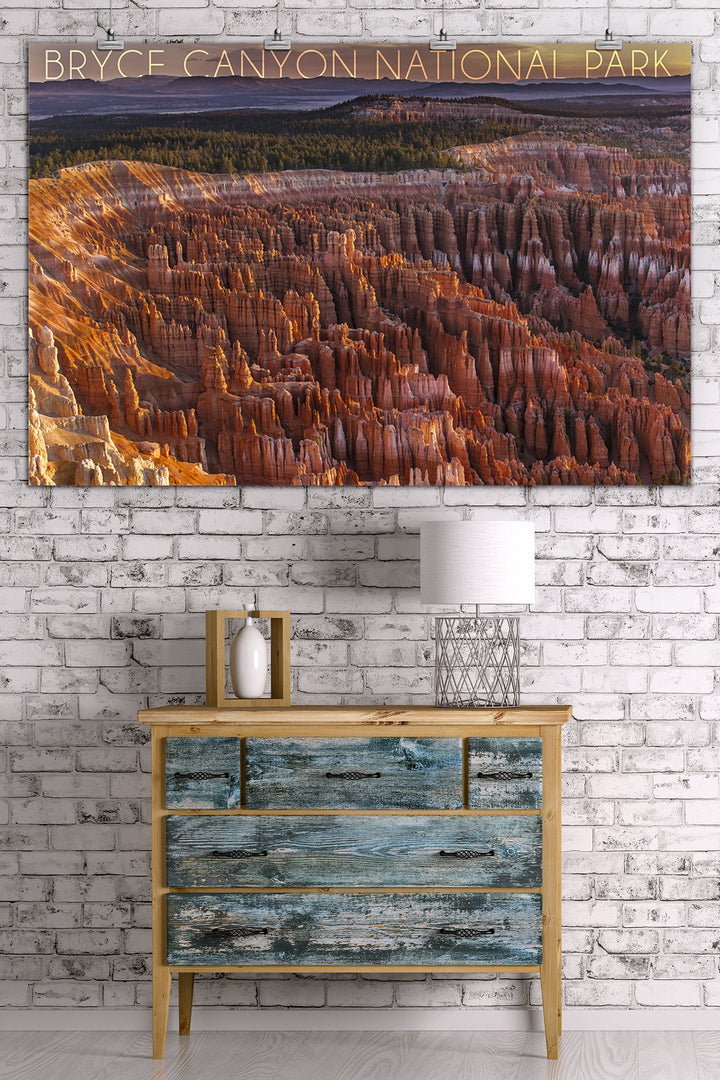 Bryce Canyon National Park, Utah, Canyon Sunset, Art & Giclee Prints - Lantern Press