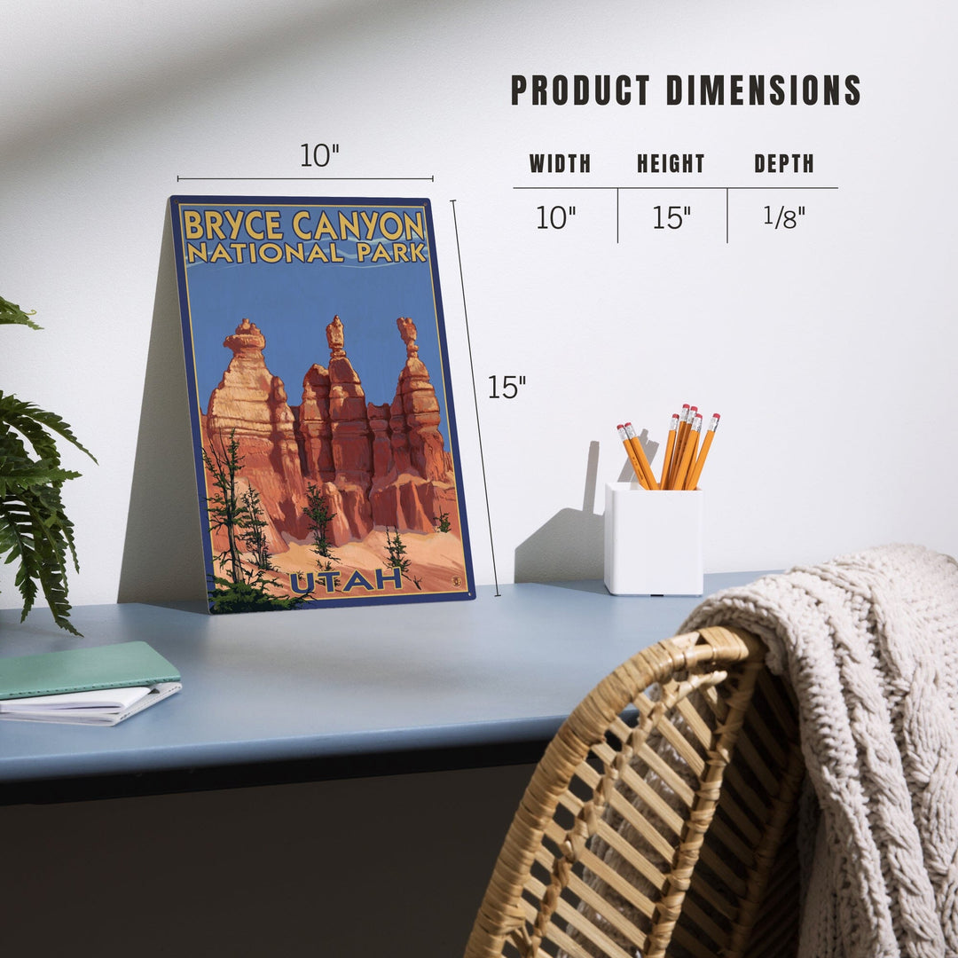 Bryce Canyon National Park, Utah, Summer #2, Lantern Press Artwork, Wood Signs and Postcards - Lantern Press