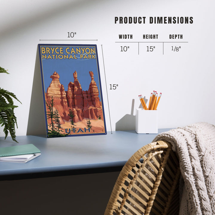 Bryce Canyon National Park, Utah, Summer #2, Lantern Press Artwork, Wood Signs and Postcards - Lantern Press