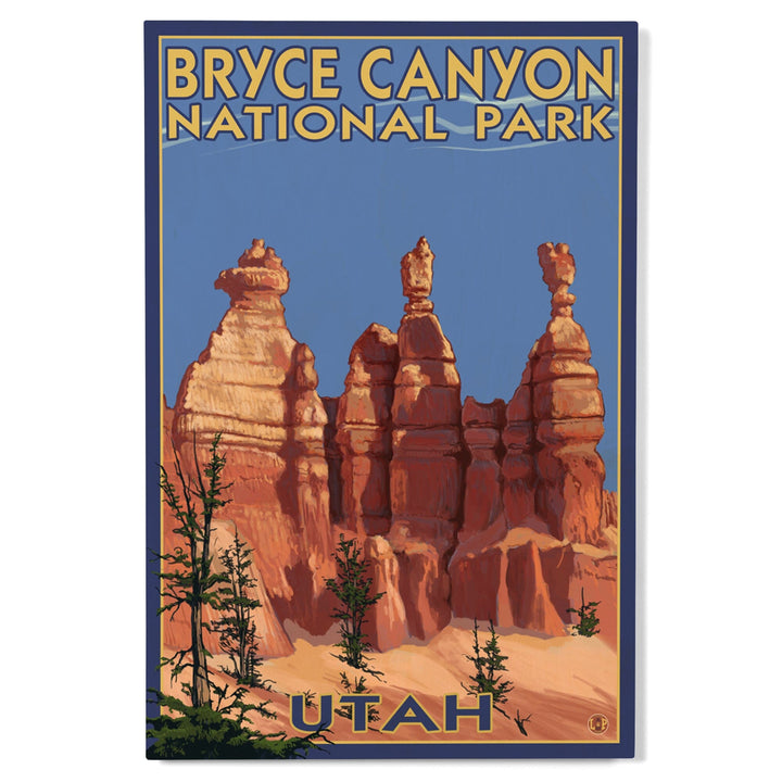 Bryce Canyon National Park, Utah, Summer #2, Lantern Press Artwork, Wood Signs and Postcards - Lantern Press