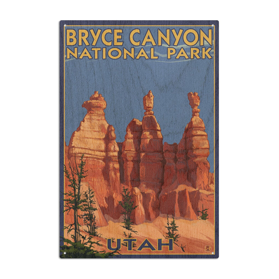 Bryce Canyon National Park, Utah, Summer #2, Lantern Press Artwork, Wood Signs and Postcards - Lantern Press