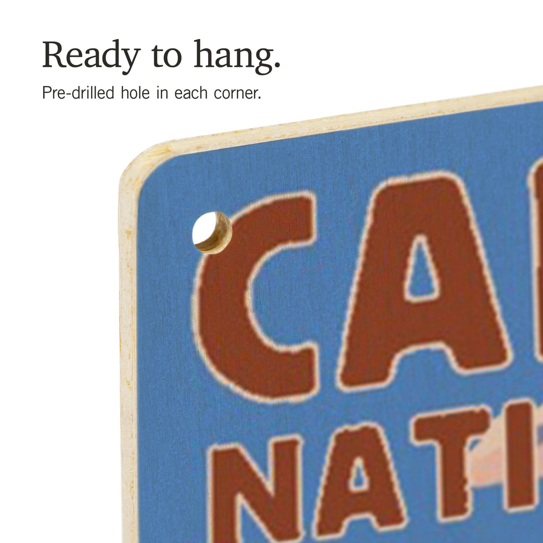 Capitol Reef National Park, Utah, Barn View, Painterly Series, Lantern Press Artwork, Wood Signs and Postcards - Lantern Press