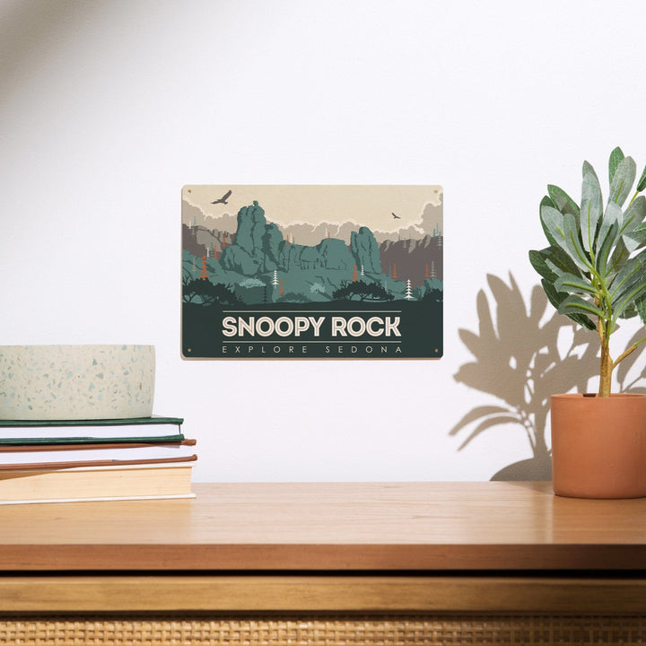 Explore Sedona, Arizona, Snoopy Rock, Lantern Press Artwork, Wood Signs and Postcards - Lantern Press