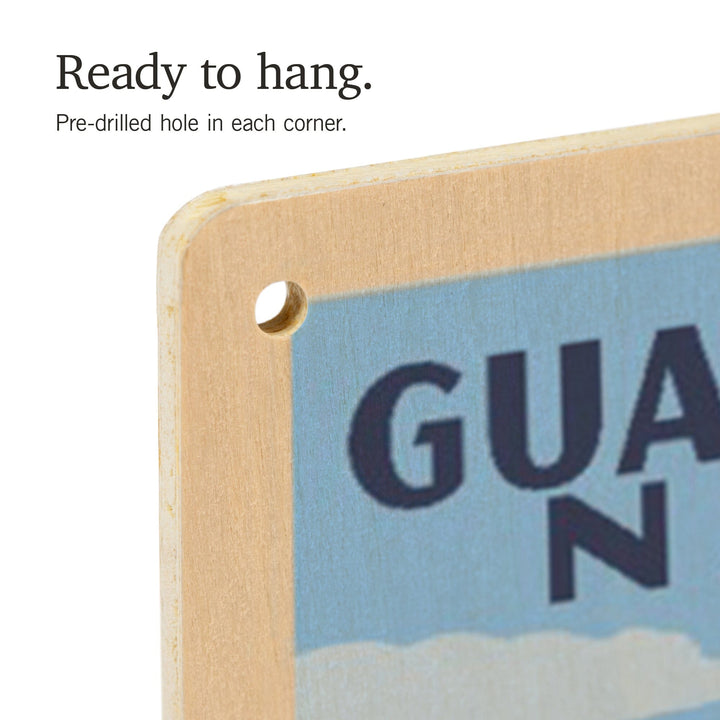 Guadalupe Mountains National Park, WPA Style, Lantern Press Artwork, Wood Signs and Postcards - Lantern Press