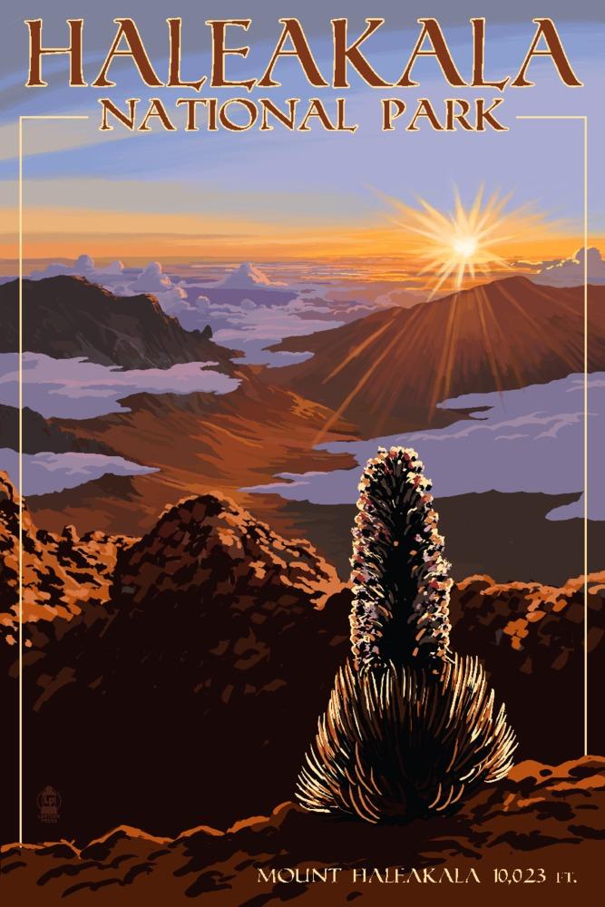 Haleakalā National Park, Sunrise, Art & Giclee Prints - Lantern Press