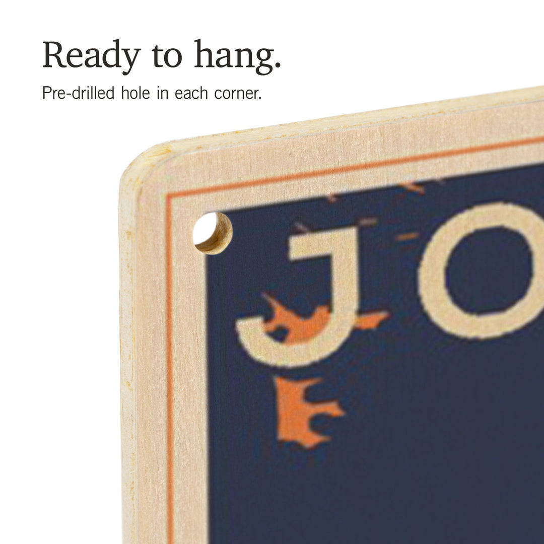 Joshua Tree National Park, California, Lithograph, Lantern Press Artwork, Wood Signs and Postcards - Lantern Press