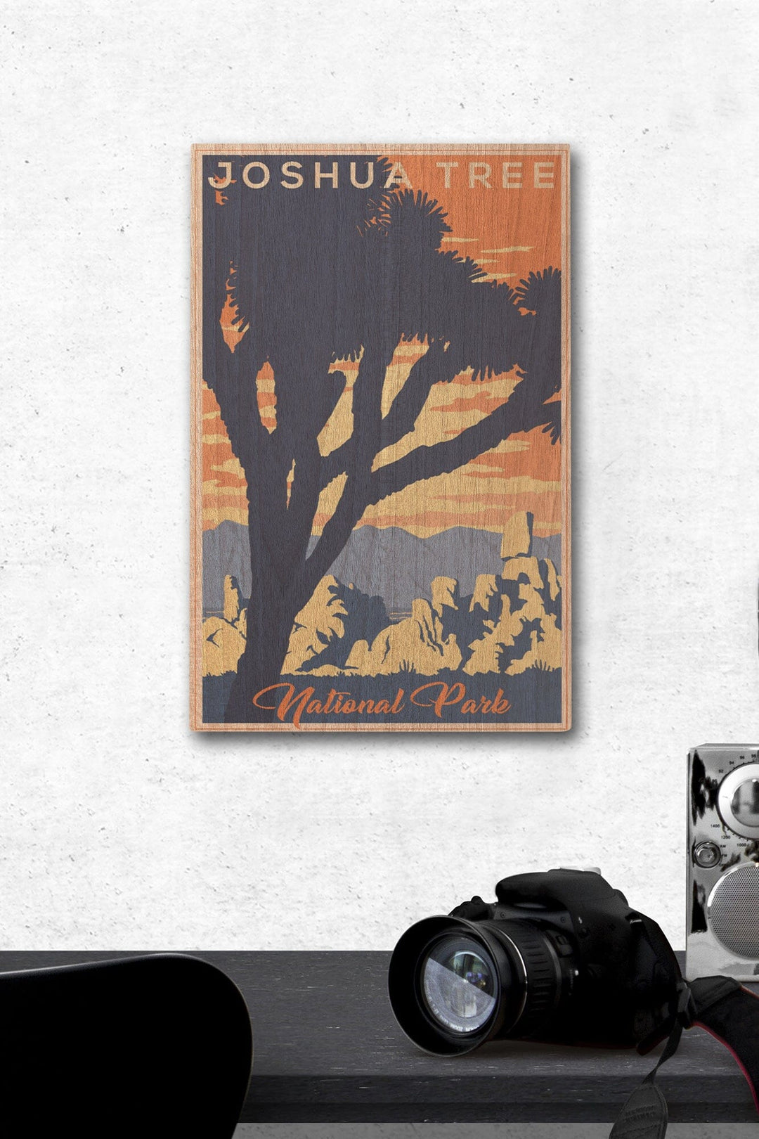Joshua Tree National Park, California, Lithograph, Lantern Press Artwork, Wood Signs and Postcards - Lantern Press