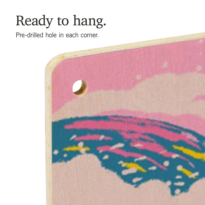 Life's A Ride Collection, Surfing, Catch a Break, Wood Signs and Postcards - Lantern Press