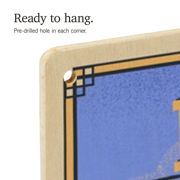 Mesa Verde National Park, Colorado, Lithograph, Lantern Press Artwork, Wood Signs and Postcards - Lantern Press