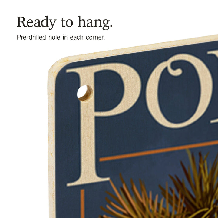 Ponce De Leon Inlet Lighthouse, Florida, Dusk Scene, Lantern Press Artwork, Wood Signs and Postcards Wood Lantern Press