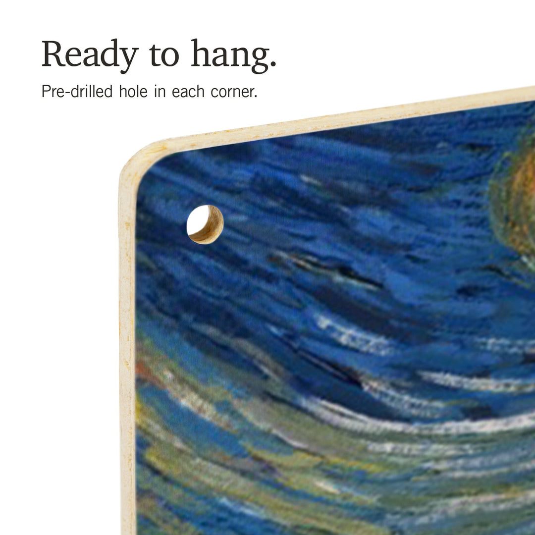 Yosemite National Park, California, Starry Night National Park Series, Lantern Press Artwork, Wood Signs and Postcards Wood Lantern Press