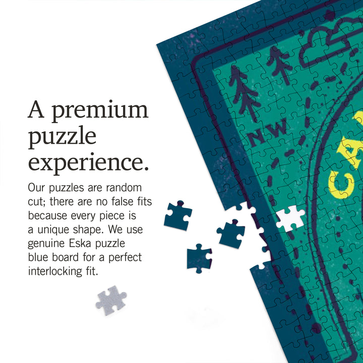 Bluestone Lake, West Virginia, Lake Life Series, Camp Magic, 1000 Piece Jigsaw Puzzle