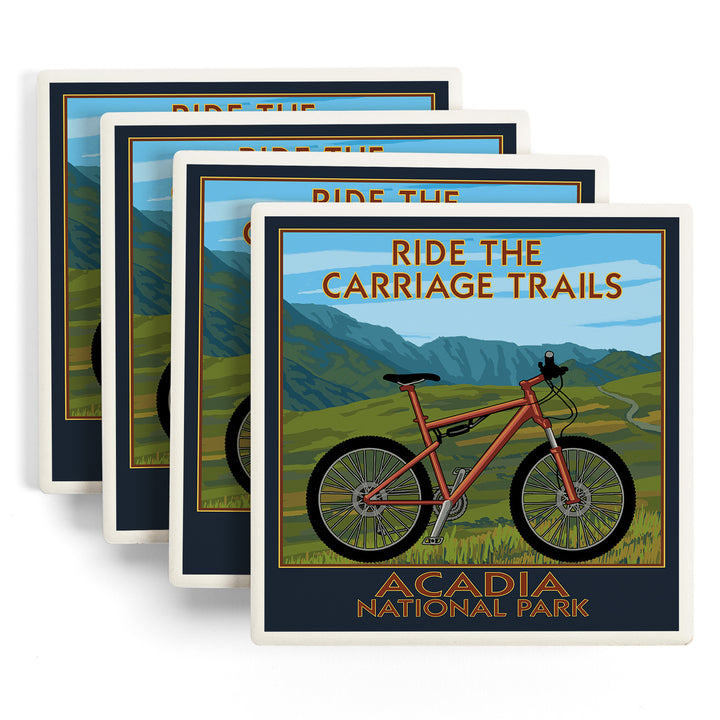 Acadia National Park, Maine, Ride the Carriage Trails, Coasters
