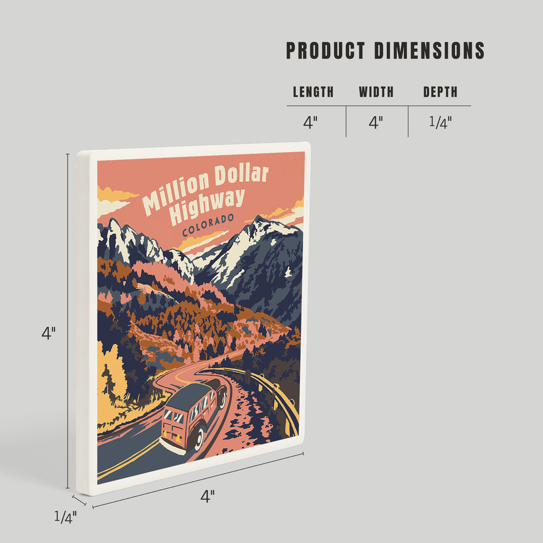 Colorado, Explorer Series, Million Dollar Highway, Coasters