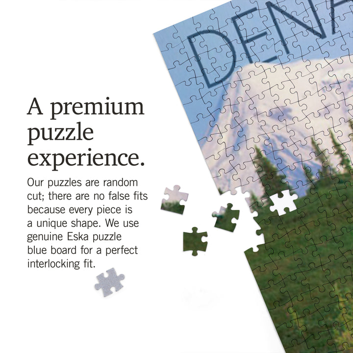 Denali National Park, Alaska, Moose and Water, Jigsaw Puzzle