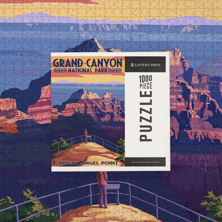 Grand Canyon National Park, Arizona, Bright Angel Point, Jigsaw Puzzle