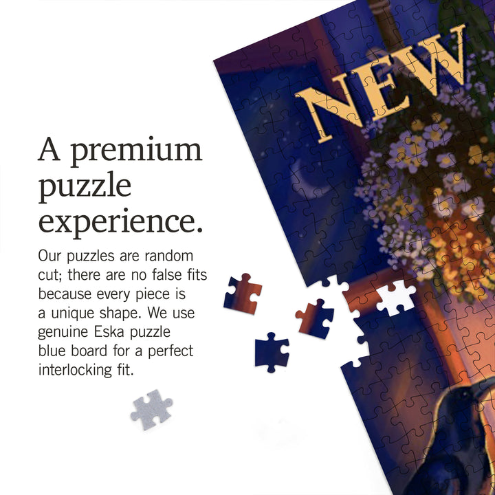New Orleans, Louisiana Midnight Apothecary, 1000 Piece Jigsaw Puzzle