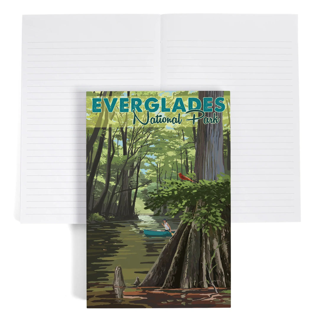 Lined 6x9 Journal, Everglades National Park, River View, Lay Flat, 193 Pages, FSC paper
