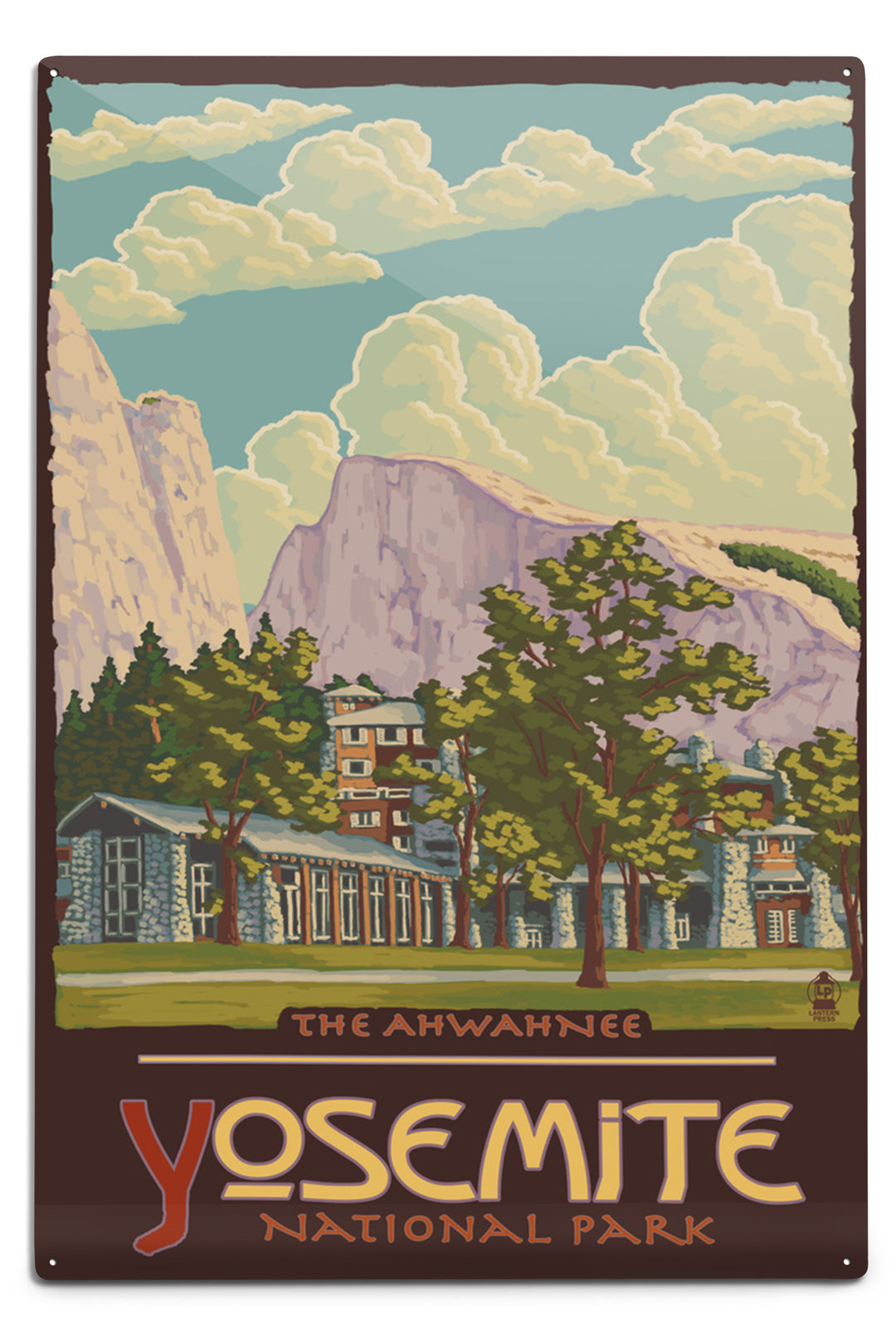 Yosemite National Park, California, The Ahwahnee and El Capitan, Metal Signs
