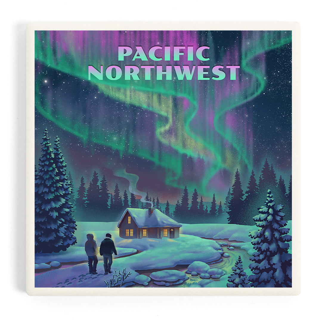 Pacific Northwest, Northern Lights and Cabin, Coasters