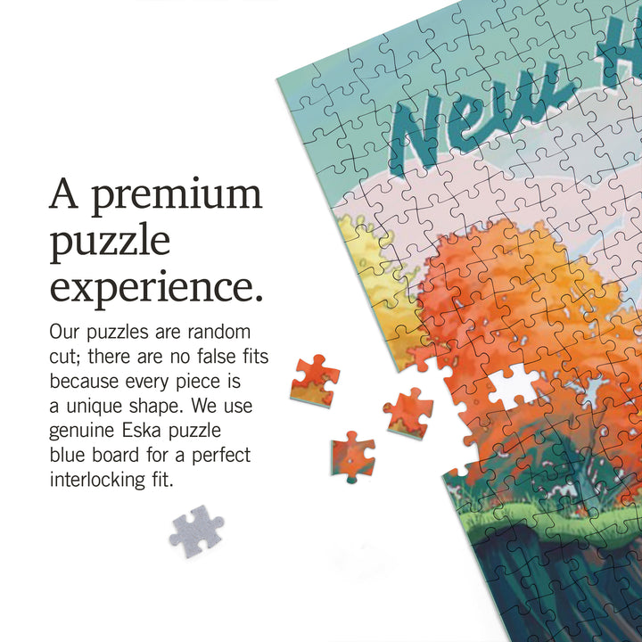 New Hampshire, Seek Adventure, River Rafting, Fall Colors, Jigsaw Puzzle
