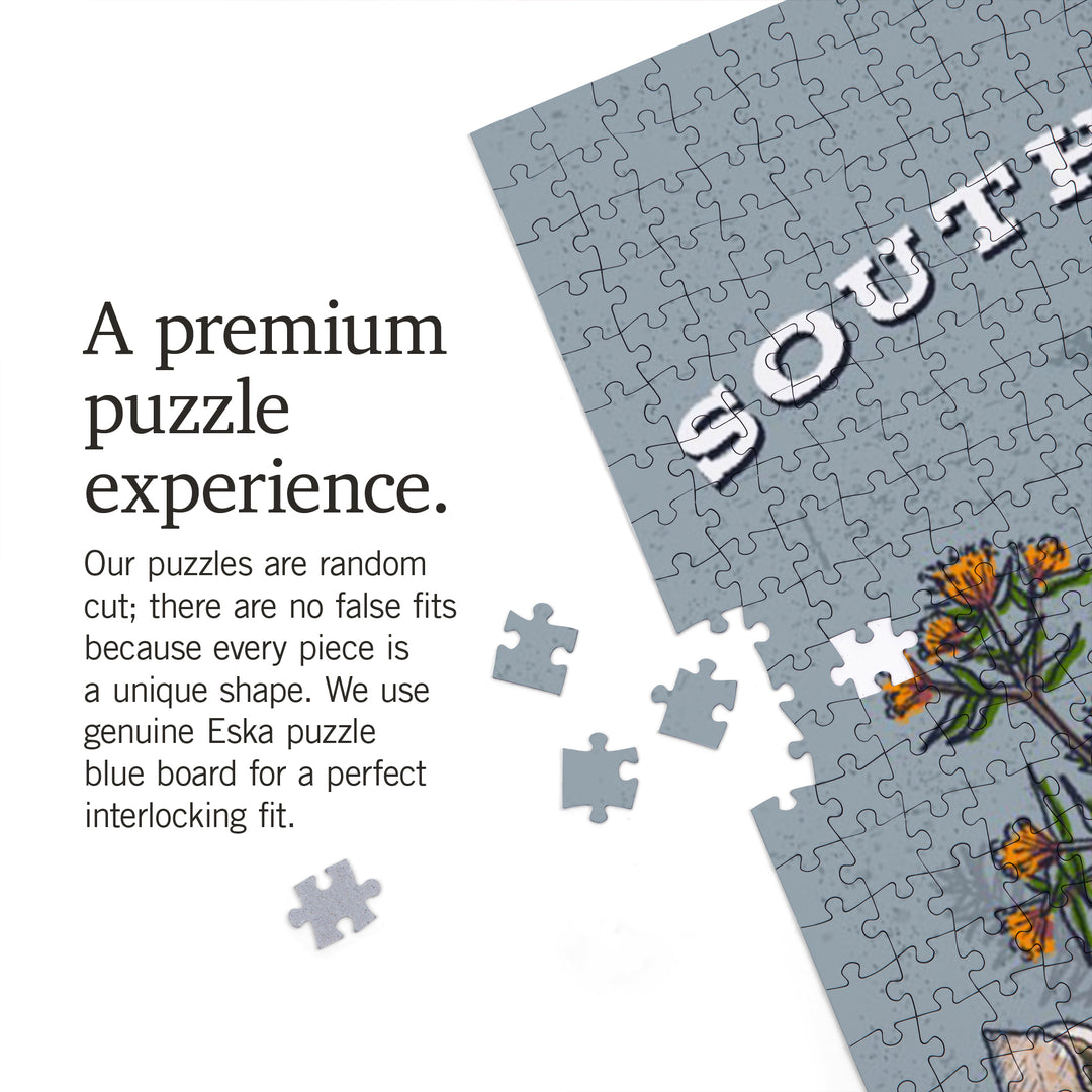 Southern Pines, North Carolina, State Treasure Trove, Jigsaw Puzzle