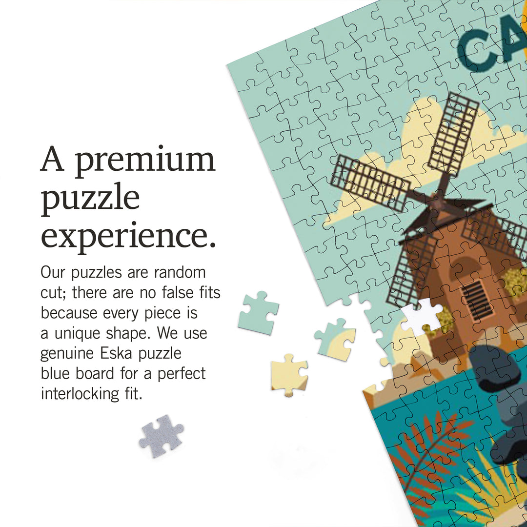 Cape Cod, Beach Geometric, 1000 Piece Jigsaw Puzzle