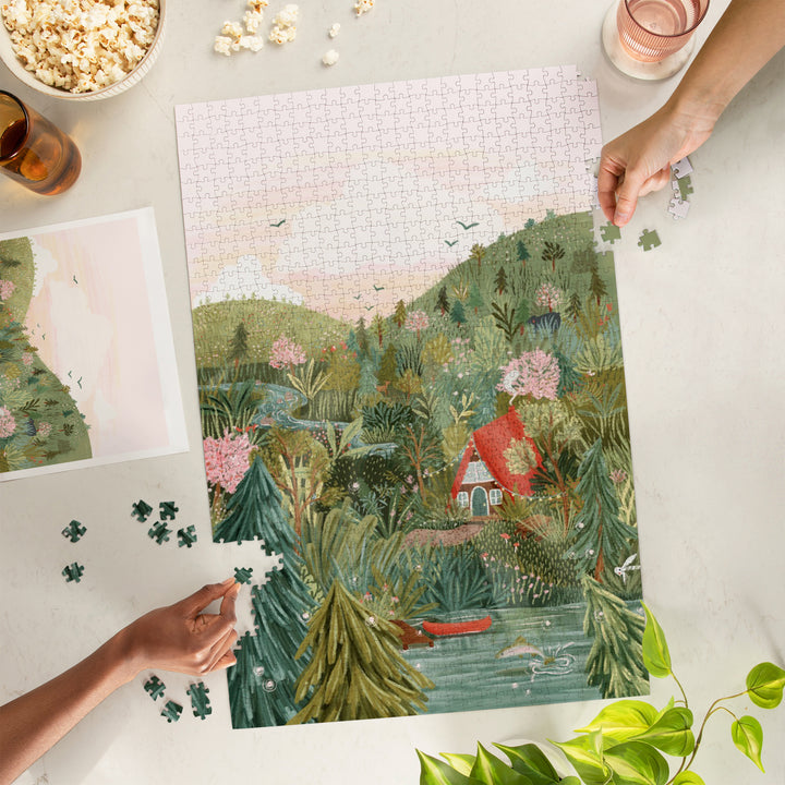 Take Me To The Forest, 1000 Piece Jigsaw Puzzle
