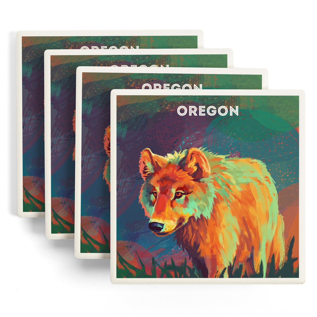 Oregon, Vivid, Gray Wolf, Coasters
