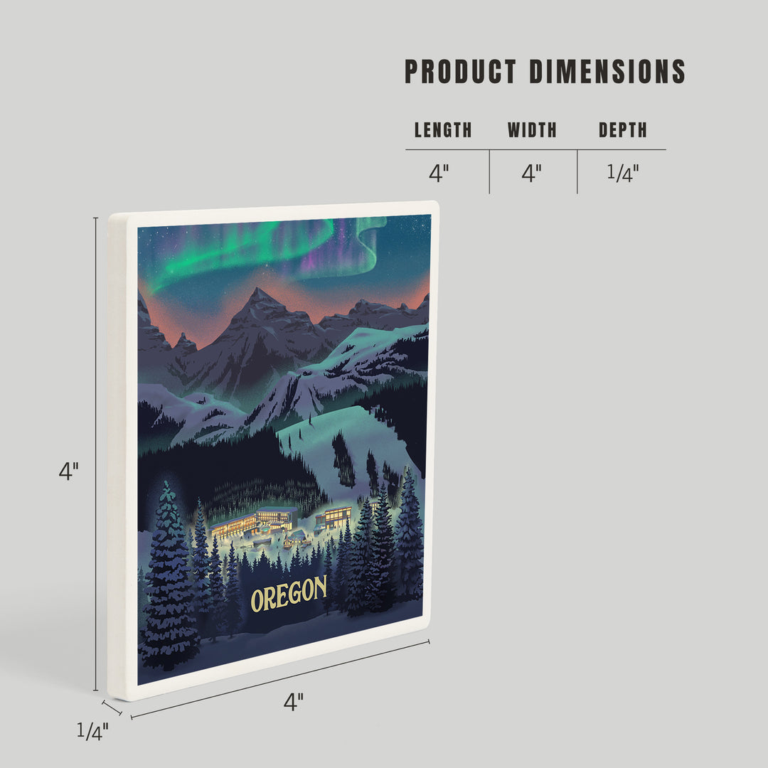 Oregon, Village under Northern Lights, Coasters