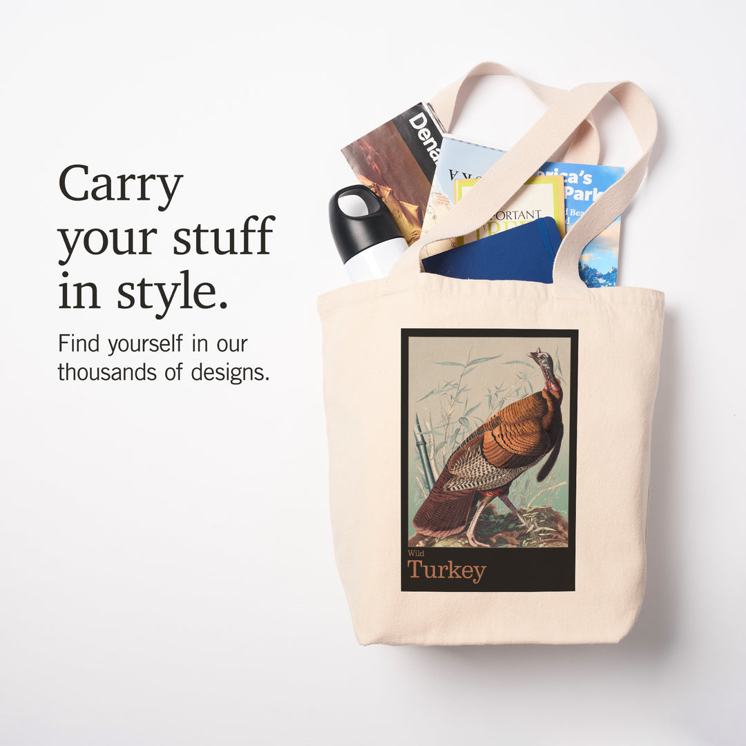 Audubon Birds of North America Wild Turkey, Tote Bag