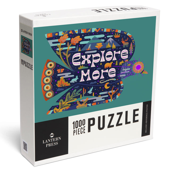 Explore More, Green, 1000 Piece Jigsaw Puzzle