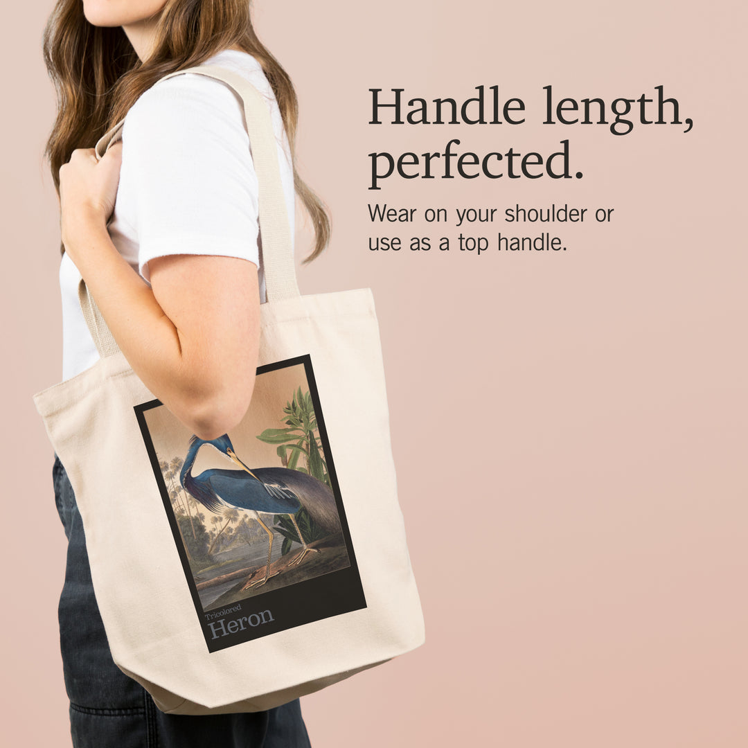 Audubon Birds of North America, Heron, Tote Bag