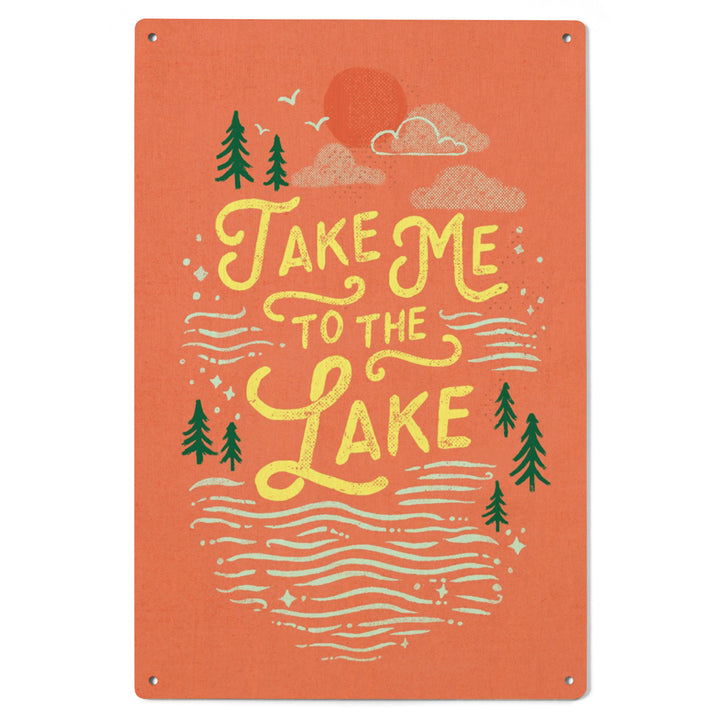 Lake Life Series, Take Me To The Lake, Wood Signs and Postcards