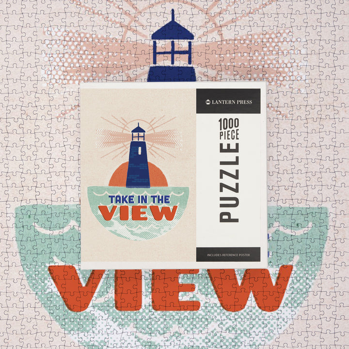 Dockside Series, Lighthouse, Jigsaw Puzzle