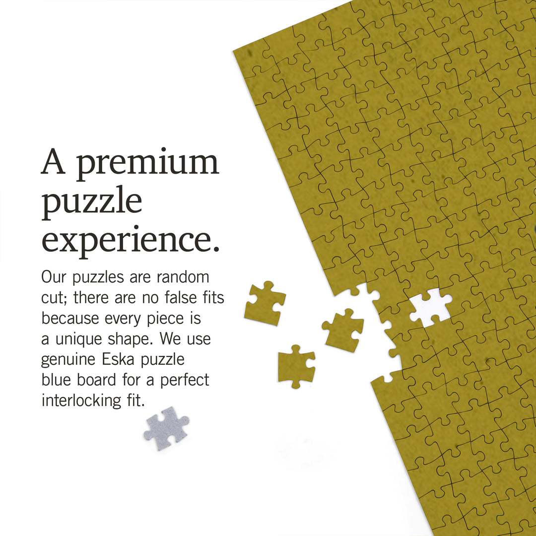 Blue Ridge, Georgia, Lake Life Series, 100 Percent Hooked, 1000 Piece Jigsaw Puzzle