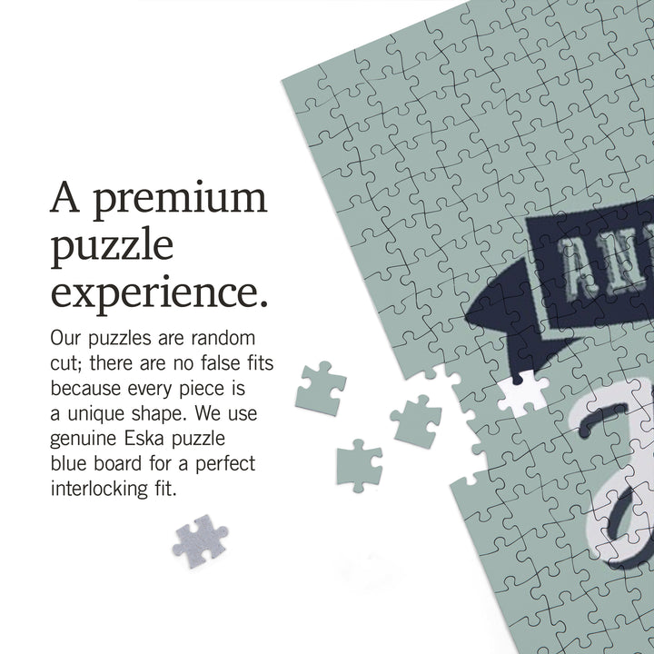 Anacortes, Washington, My Happy Place, 1000 Piece Jigsaw Puzzle