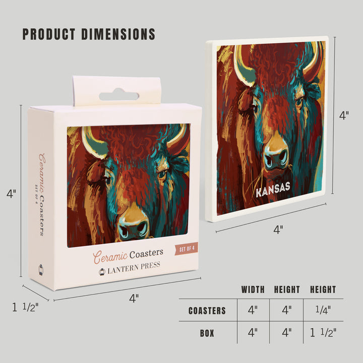 Kansas, Vivid, Bison, Coasters