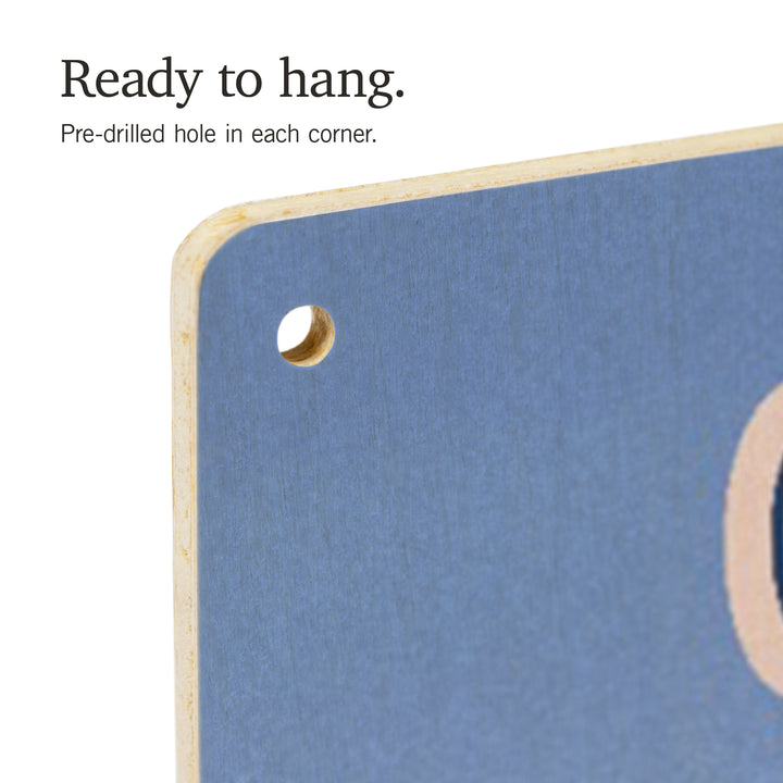 California, Chill on the Uphill, Ski Lift, Wood Signs and Postcards