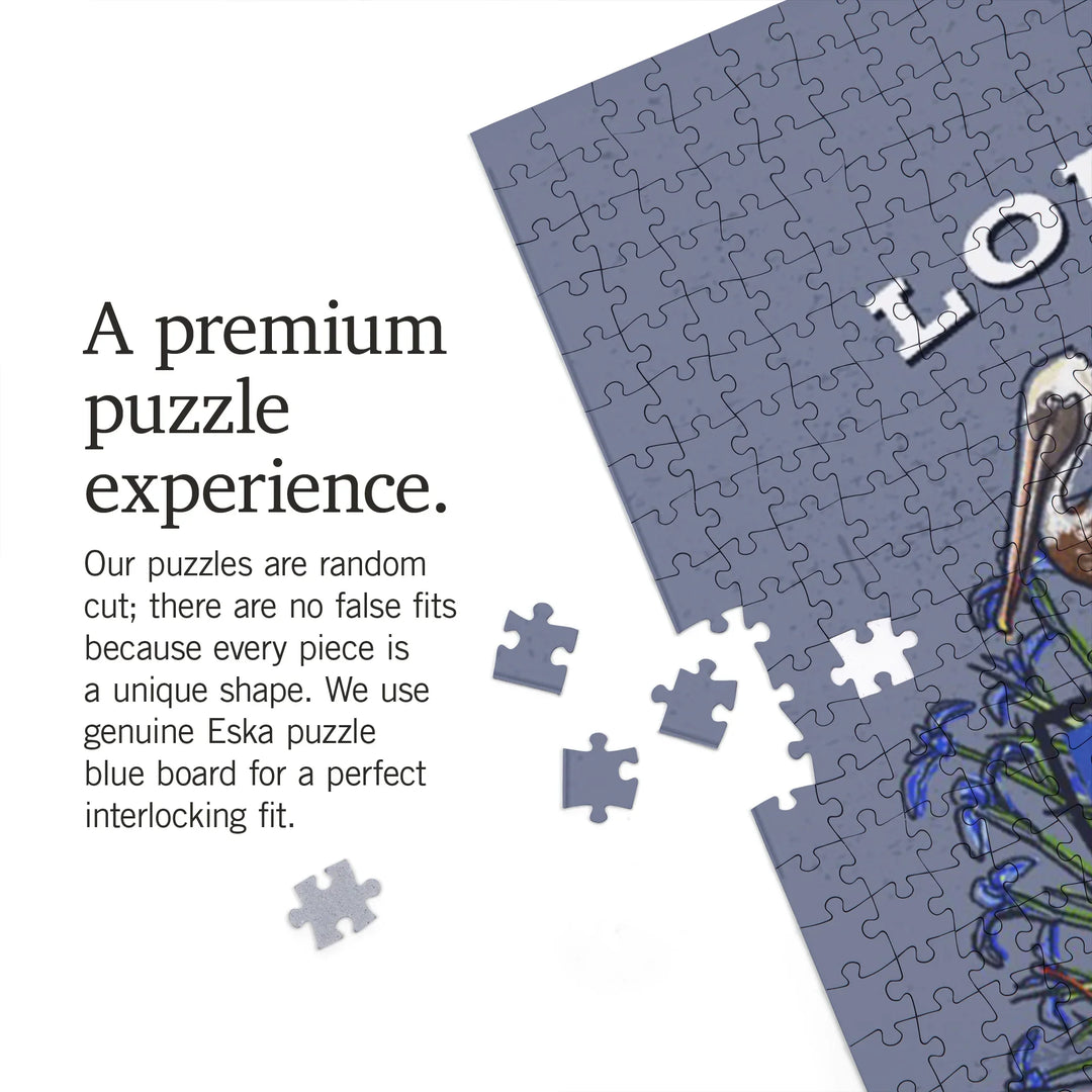 Louisiana, State Treasure Trove, 1000 Piece Jigsaw Puzzle